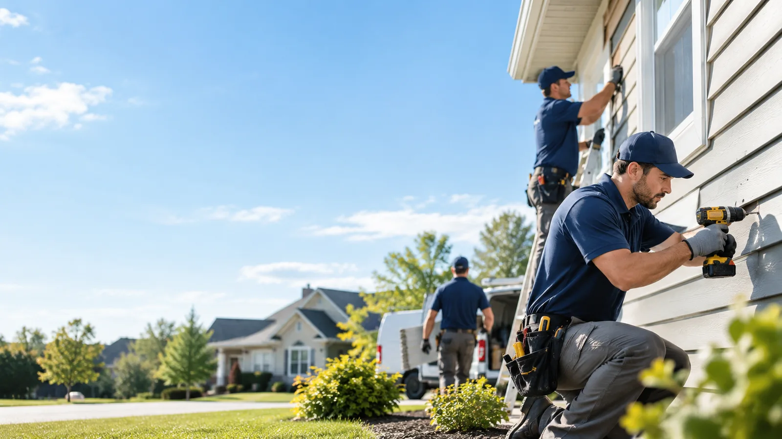 Commercial Siding Installation in Post, TX